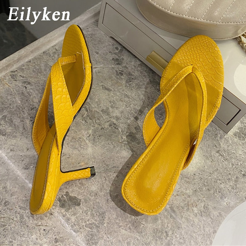 Eilyken Heeled Flip Flop Sandals