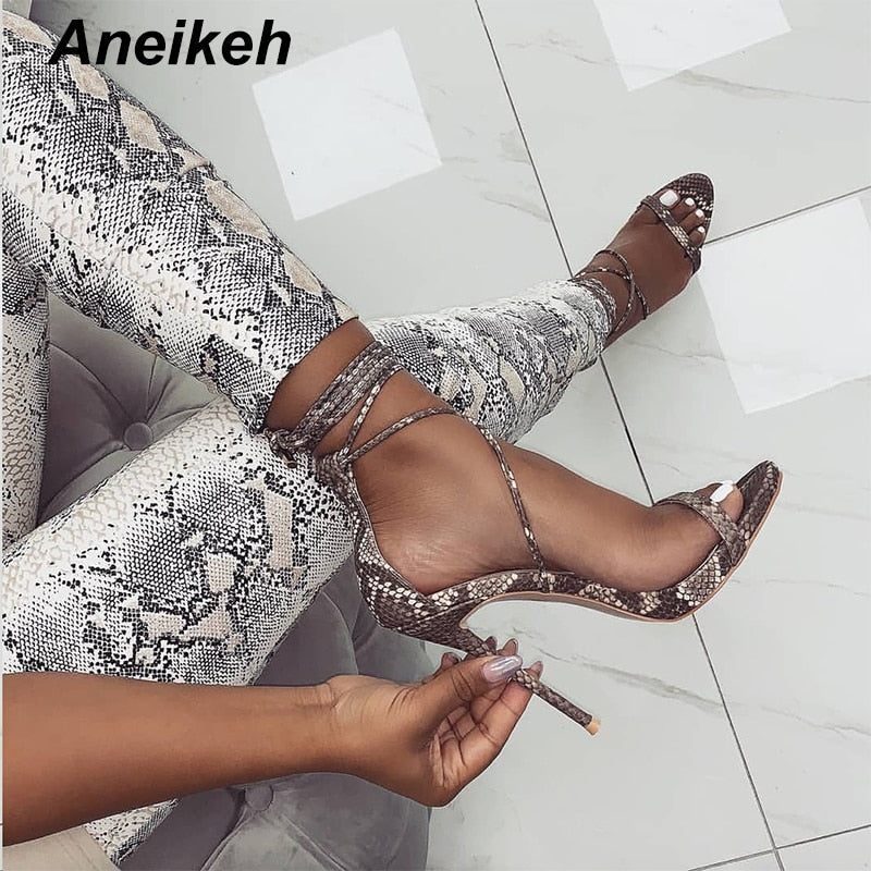 Aneikeh Serpentine Dance Sandals
