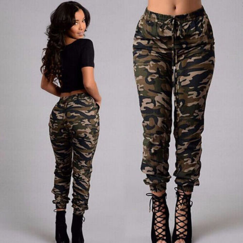 Army Green Camo Joggers