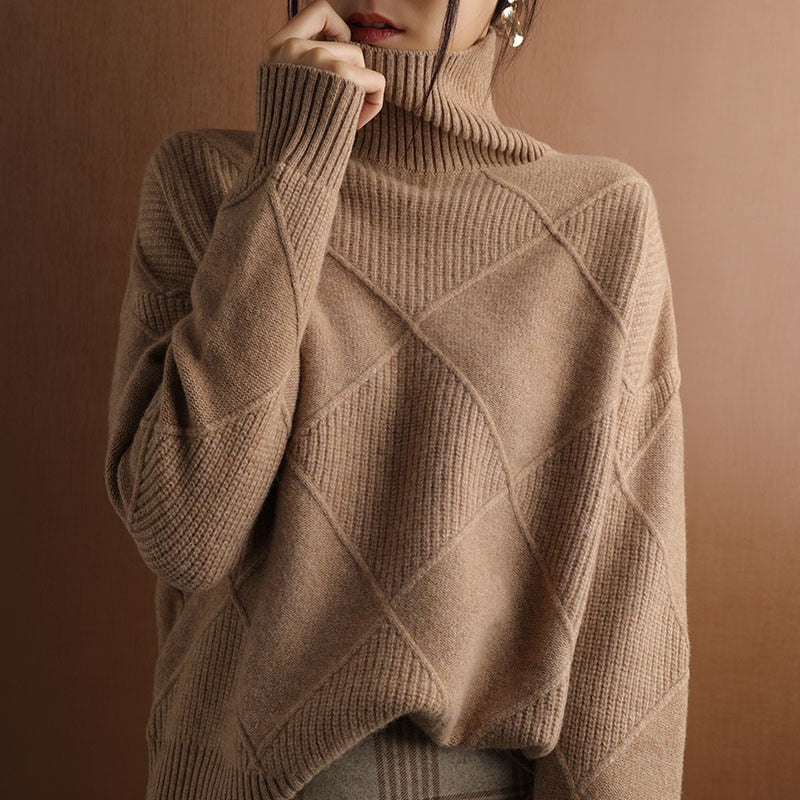 Cashmere Turtleneck Sweater