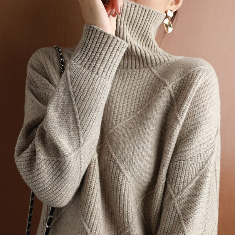 Cashmere Turtleneck Sweater