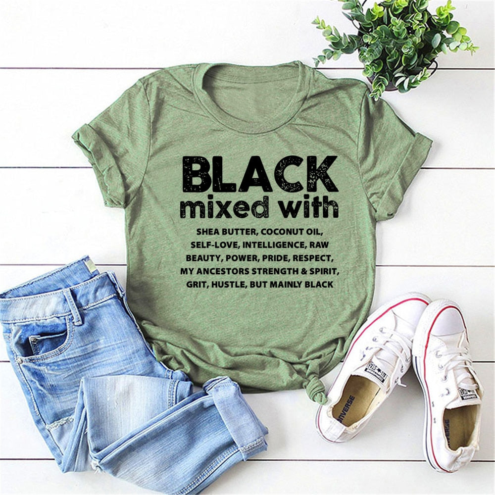 Black Mixed with....T-Shirt