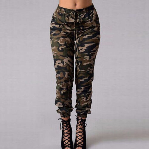 Army Green Camo Joggers