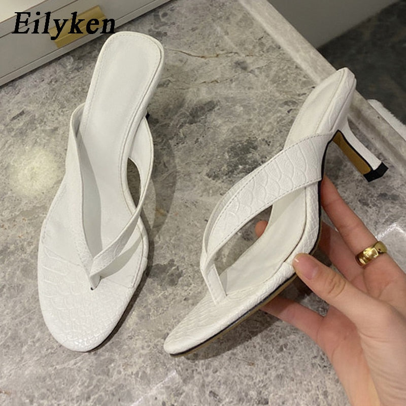 Eilyken Heeled Flip Flop Sandals