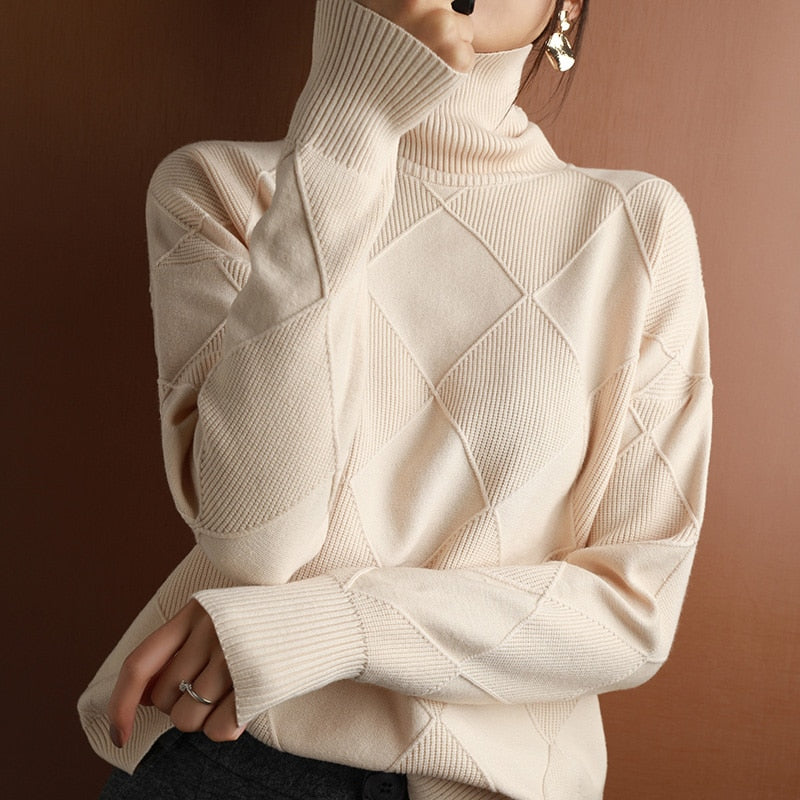 Cashmere Turtleneck Sweater